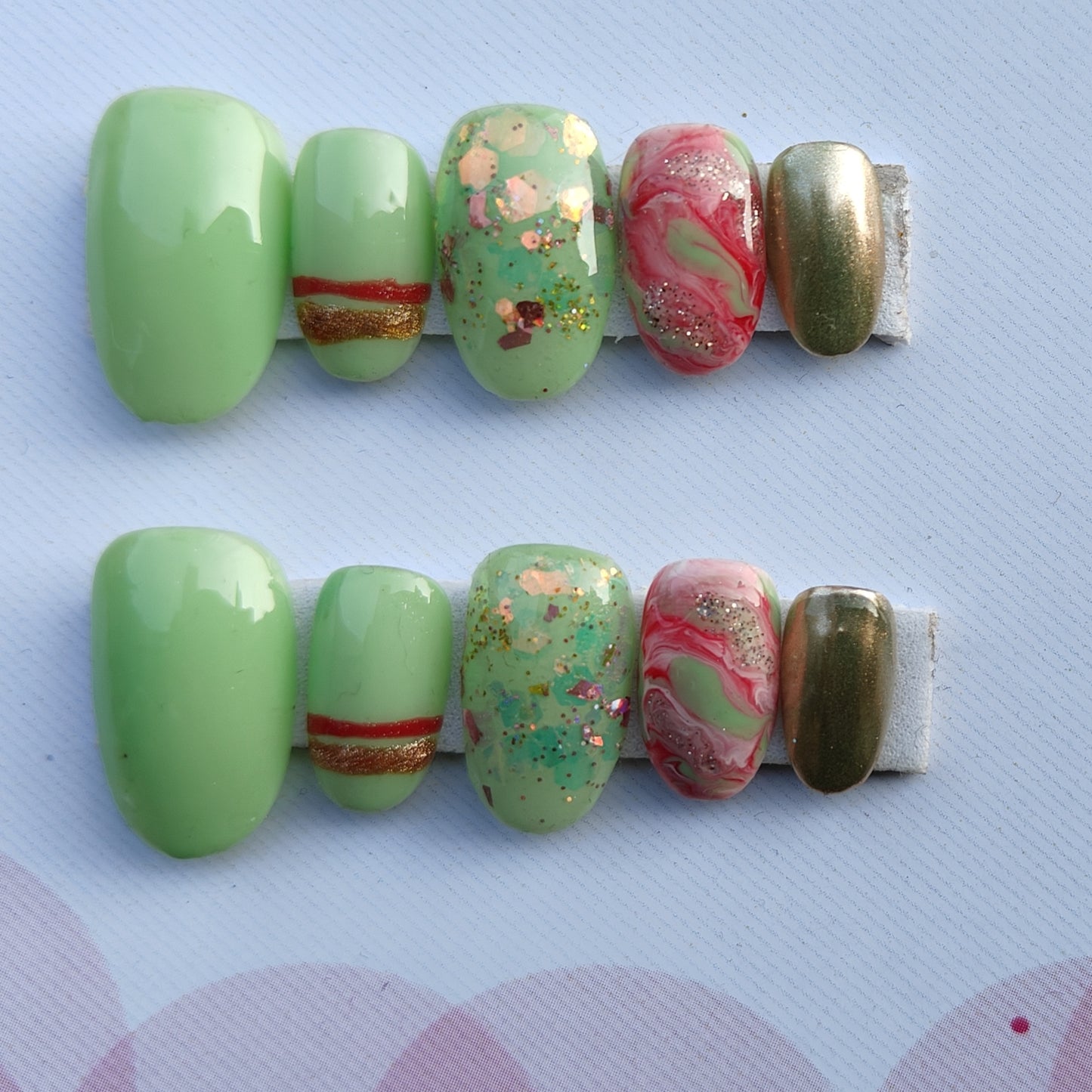 Allround Nail Studio Press on nails - Design Bundle 4