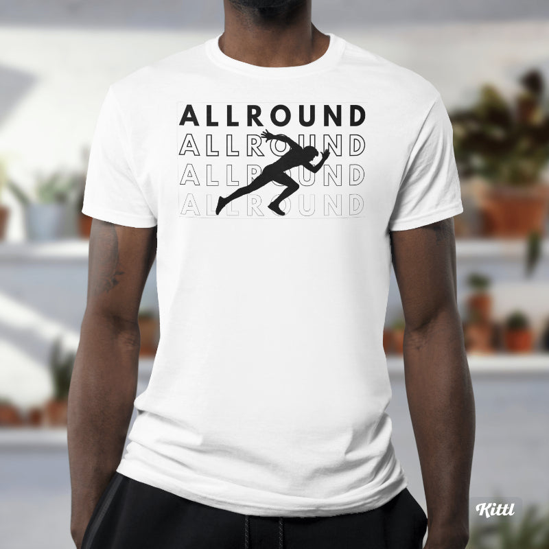 Allround Signature Fade Cotton Tshirt - Regular Fit