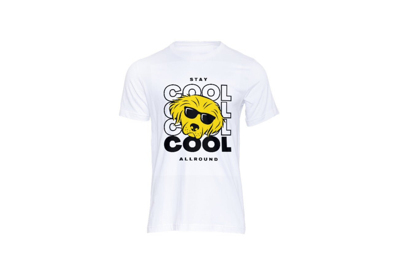 Allround Cool Unisex Tshirt ( White )