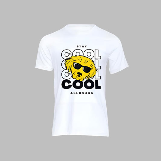 Allround Cool Unisex Tshirt ( White )